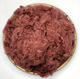 Burnt Umber - Mulberry Silk Noil