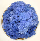 Cool Blue - Mulberry Silk Noil