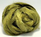 Olive - Linen Flax - Spinning, Weaving, Knitting, 1oz