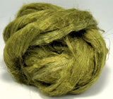 Olive - Linen Flax - Spinning, Weaving, Knitting, 1oz