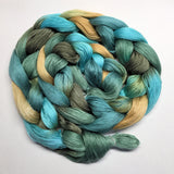 Blue Lagoon - Hand Dyed Pre-wound Weaving Warp - 8/2 Tencel