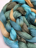 Blue Lagoon - Hand Dyed Pre-wound Weaving Warp - 8/2 Tencel