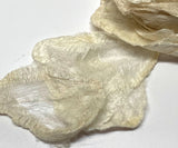 White Eri (Peace) Silk Cocoon Cakes