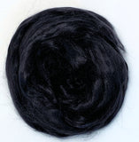 Black - Dyed Mulberry Silk