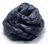 Graphite - Dyed Mulberry Silk