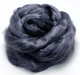 Graphite - Dyed Mulberry Silk