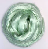 Mint - Dyed Mulberry Silk