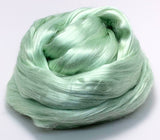 Mint - Dyed Mulberry Silk