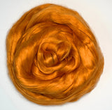 Tangerine - Dyed Mulberry Silk