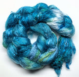 Tidepool - Hand Dyed Mulberry Silk Brick