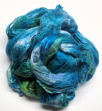 Tidepool - Hand Dyed Mulberry Silk Brick