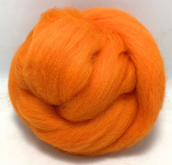 Bright Orange #212 - Merino Wool