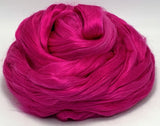 Bright Pink - Dyed Mulberry Silk