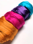 Brights Color Set - Dyed Mulberry Silk