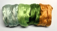 Fronds Color Set - Dyed Mulberry Silk