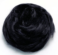 Black - Dyed Mulberry Silk