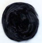 Black - Dyed Mulberry Silk