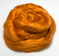 Tangerine - Dyed Mulberry Silk