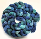 Stormy Sea - Hand Dyed, Pre-wound Weaving Warp - 5/2 Tencel