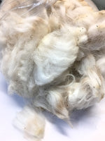 Huacaya Alpaca Fleece - White - Unwashed